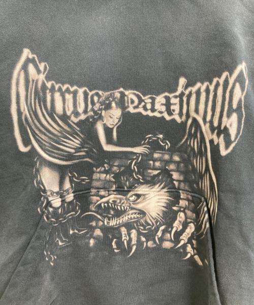 Travis Scott（トラヴィススコット）Travis Scott (トラヴィススコット) プルオーバーパーカー ブラック サイズ:Mの古着・服飾アイテム