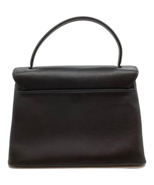 WAKO（ワコー）WAKO (ワコー) MAURO GOVERNA (マウロゴヴェルナ) ハンドバッグ ブラックの古着・服飾アイテム