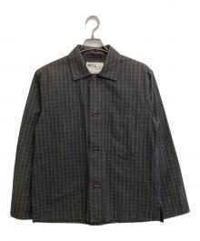 MHL（エムエイチエル）の古着「チェックシャツ」｜ブラック