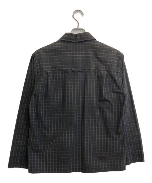 MHL（エムエイチエル）MHL (エムエイチエル) チェックシャツ ブラック サイズ:SIZE Sの古着・服飾アイテム