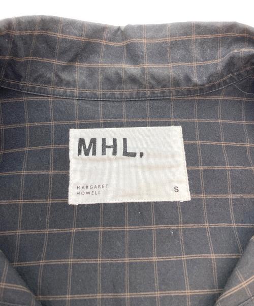 MHL（エムエイチエル）MHL (エムエイチエル) チェックシャツ ブラック サイズ:SIZE Sの古着・服飾アイテム