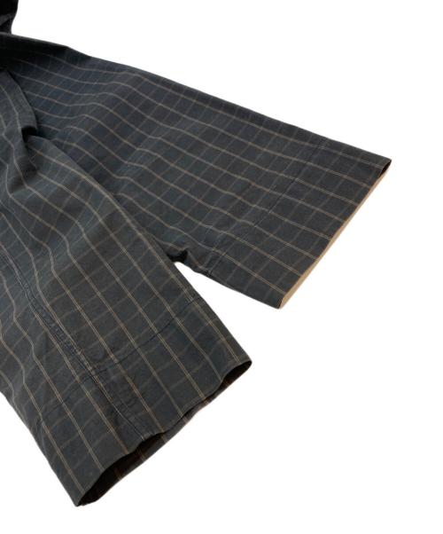 MHL（エムエイチエル）MHL (エムエイチエル) チェックシャツ ブラック サイズ:SIZE Sの古着・服飾アイテム