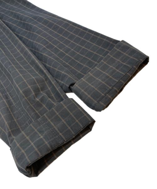 MHL（エムエイチエル）MHL (エムエイチエル) チェックシャツ ブラック サイズ:SIZE Sの古着・服飾アイテム