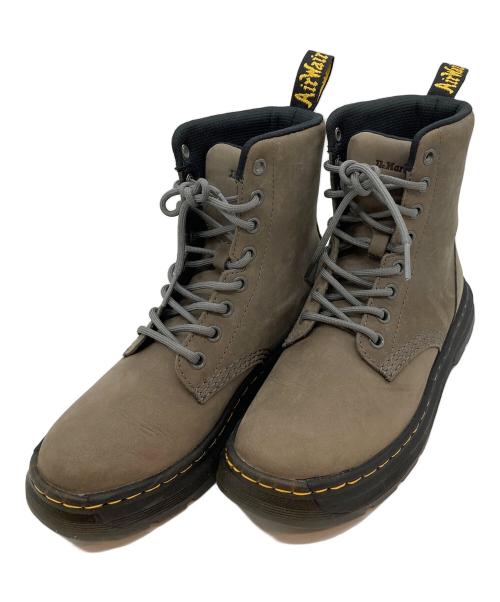 Dr.Martens（ドクターマーチン）Dr.Martens (ドクターマーチン) 8ホールブーツ グレー サイズ:36の古着・服飾アイテム