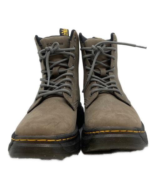 Dr.Martens（ドクターマーチン）Dr.Martens (ドクターマーチン) 8ホールブーツ グレー サイズ:36の古着・服飾アイテム