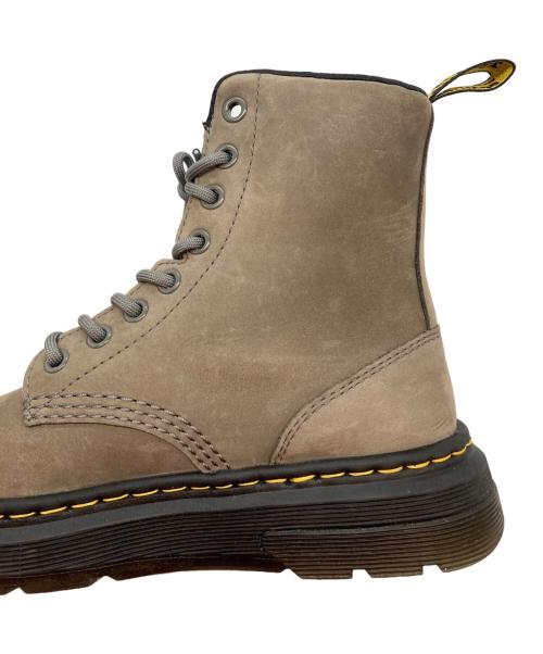 Dr.Martens（ドクターマーチン）Dr.Martens (ドクターマーチン) 8ホールブーツ グレー サイズ:36の古着・服飾アイテム