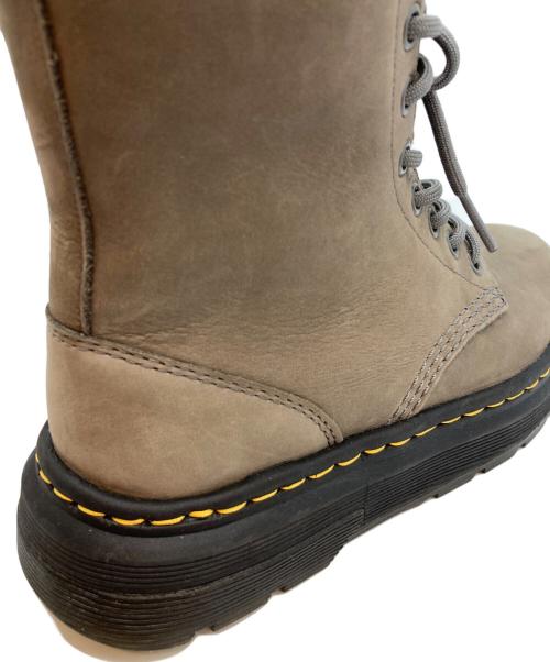 Dr.Martens（ドクターマーチン）Dr.Martens (ドクターマーチン) 8ホールブーツ グレー サイズ:36の古着・服飾アイテム
