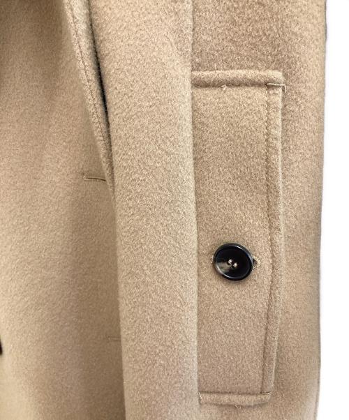 WEEKEND Max Mara（ウィークエンド マックスマーラ）WEEKEND Max Mara (ウィークエンド マックスマーラ) ニット切替ベルテッドコート ベージュ サイズ:36の古着・服飾アイテム