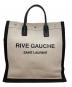 Saint Laurent Paris（サンローランパリ）の古着「リヴゴーシュ トートバッグ」｜ホワイト×ブラック