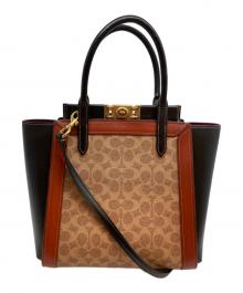 COACH（コーチ）の古着「トループトートバッグ」｜ブラウン