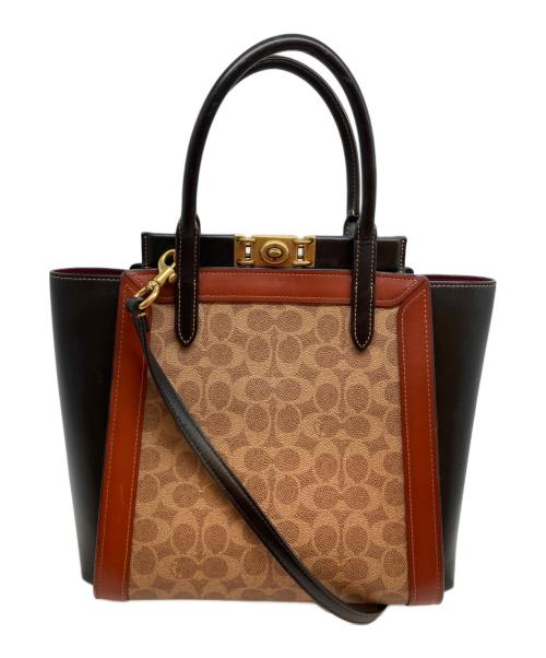 COACH（コーチ）COACH (コーチ) トループトートバッグ ブラウンの古着・服飾アイテム