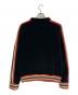 thisisneverthat (ディスイズネバーザット) Striped Zip Cardigan ブラック サイズ:SIZE S：9000円