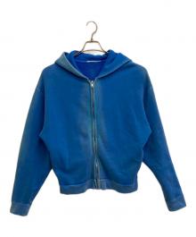 MARGINAL MAN（マージナル マン）の古着「ジップパーカー」｜ブルー