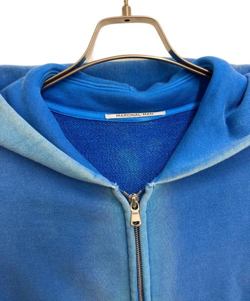MARGINAL MAN（マージナル マン）MARGINAL MAN (マージナル マン) ジップパーカー ブルー サイズ:freeの古着・服飾アイテム