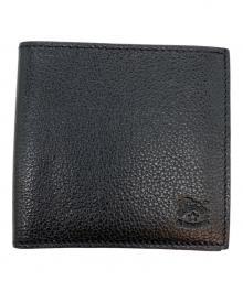 IL BISONTE（イル ビゾンテ）の古着「2つ折り財布」｜ブラック