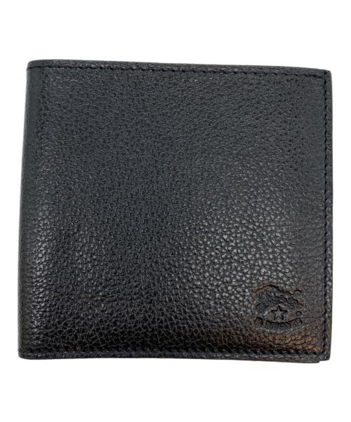 IL BISONTE（イル ビゾンテ）IL BISONTE (イル ビゾンテ) 2つ折り財布 ブラックの古着・服飾アイテム