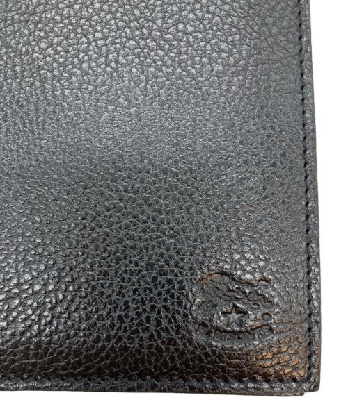 IL BISONTE（イル ビゾンテ）IL BISONTE (イル ビゾンテ) 2つ折り財布 ブラックの古着・服飾アイテム