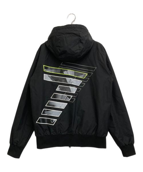 EA7（イーエーセブン）EA7 (イーエーセブン) フーディジャケット ブラック サイズ:Mの古着・服飾アイテム
