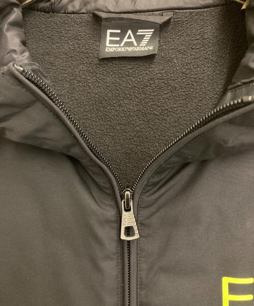 EA7（イーエーセブン）EA7 (イーエーセブン) フーディジャケット ブラック サイズ:Mの古着・服飾アイテム