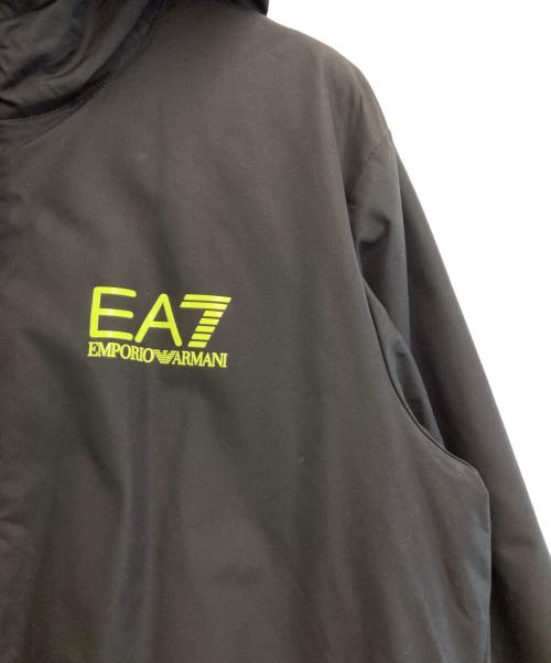 EA7（イーエーセブン）EA7 (イーエーセブン) フーディジャケット ブラック サイズ:Mの古着・服飾アイテム