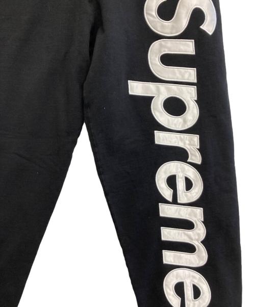 SUPREME（シュプリーム）SUPREME (シュプリーム) 24AW Satin Applique Sweatpant ブラック サイズ:XLの古着・服飾アイテム