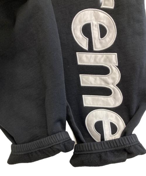 SUPREME（シュプリーム）SUPREME (シュプリーム) 24AW Satin Applique Sweatpant ブラック サイズ:XLの古着・服飾アイテム