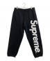 SUPREME（シュプリーム）の古着「24AW Satin Applique Sweatpant」｜ブラック