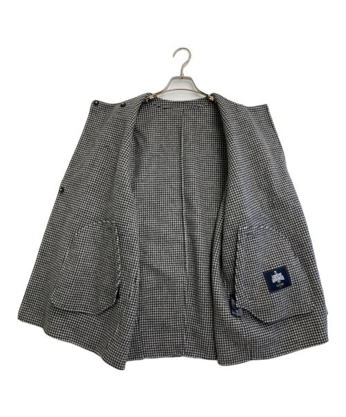 SLOBE IENA（スローブ イエナ）SLOBE IENA (スローブ イエナ) HAMILTONダブルフェイスウールショートコート ホワイト×ブラック サイズ:freeの古着・服飾アイテム