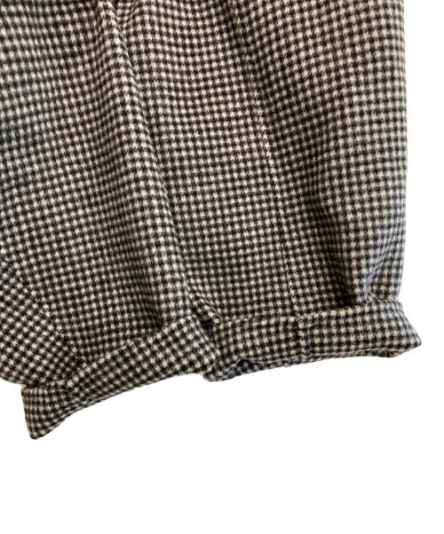 SLOBE IENA（スローブ イエナ）SLOBE IENA (スローブ イエナ) HAMILTONダブルフェイスウールショートコート ホワイト×ブラック サイズ:freeの古着・服飾アイテム