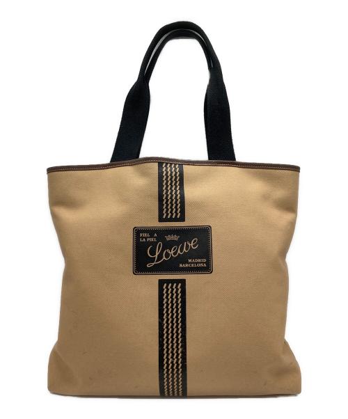LOEWE（ロエベ）LOEWE (ロエベ) トートバッグ ブラウンの古着・服飾アイテム
