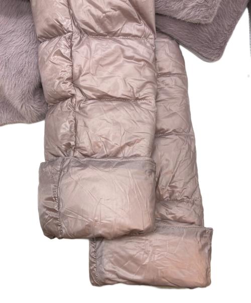 HERNO（ヘルノ）HERNO (ヘルノ) エコファー ダウンジャケット ピンク サイズ:40の古着・服飾アイテム