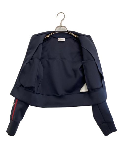 RED VALENTINO（レッドヴァレンティノ）RED VALENTINO (レッドヴァレンティノ) トラックジャケット ブラック×レッド サイズ:Sの古着・服飾アイテム