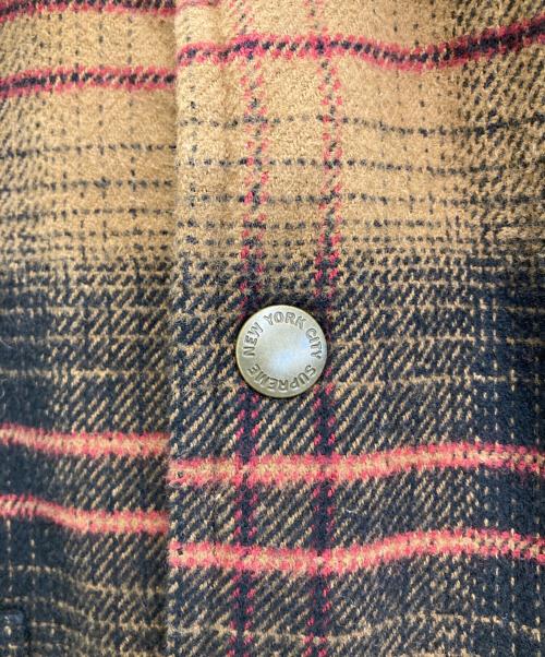 SUPREME（シュプリーム）SUPREME (シュプリーム) Lined Flannel Snap Shirt ブラウン サイズ:Mの古着・服飾アイテム