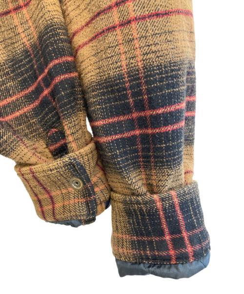 SUPREME（シュプリーム）SUPREME (シュプリーム) Lined Flannel Snap Shirt ブラウン サイズ:Mの古着・服飾アイテム