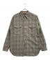 PENDLETON（ペンドルトン）の古着「オンブレチェックネルシャツ」｜グレー