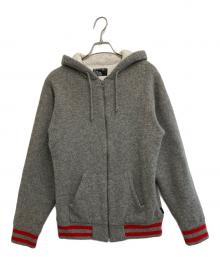 stussy（ステューシー）の古着「ニットパーカー」｜グレー