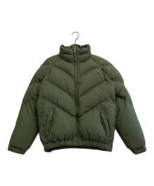 stussy（ステューシー）の古着「ダウンジャケット」｜カーキ