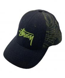 stussy（ステューシー）の古着「刺繡ロゴキャップ」｜ブラック