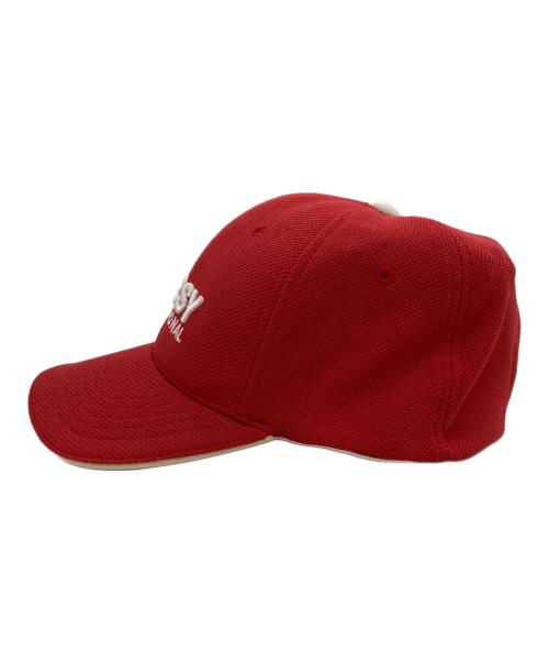 stussy（ステューシー）stussy (ステューシー) キャップ レッドの古着・服飾アイテム