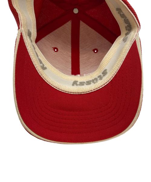 stussy（ステューシー）stussy (ステューシー) キャップ レッドの古着・服飾アイテム