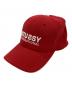stussy（ステューシー）の古着「キャップ」｜レッド