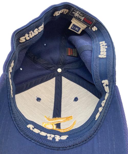 stussy（ステューシー）stussy (ステューシー) キャップ ネイビー サイズ:L-XLの古着・服飾アイテム