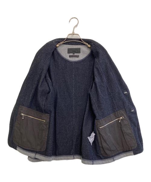 COMME des GARCONS HOMME（コムデギャルソン オム）COMME des GARCONS HOMME (コムデギャルソン オム) スウェットテーラードジャケット グレー サイズ:XSの古着・服飾アイテム