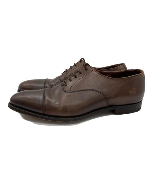 Crockett & Jones（クロケット＆ジョーンズ）Crockett & Jones (クロケット＆ジョーンズ) AUDLEY 3  ストレートチップ ブラウン サイズ:SIZE 8 1/2Eの古着・服飾アイテム