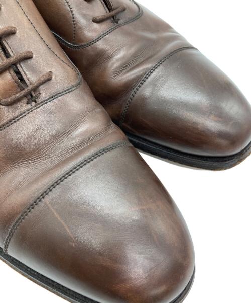 Crockett & Jones（クロケット＆ジョーンズ）Crockett & Jones (クロケット＆ジョーンズ) AUDLEY 3  ストレートチップ ブラウン サイズ:SIZE 8 1/2Eの古着・服飾アイテム