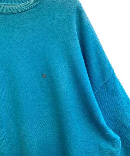 NOUNLESS（ナウンレス）NOUNLESS (ナウンレス) オーバーサイズダメージスウェット ブルー サイズ:2の古着・服飾アイテム