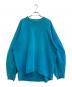 NOUNLESS（ナウンレス）の古着「オーバーサイズダメージスウェット」｜ブルー