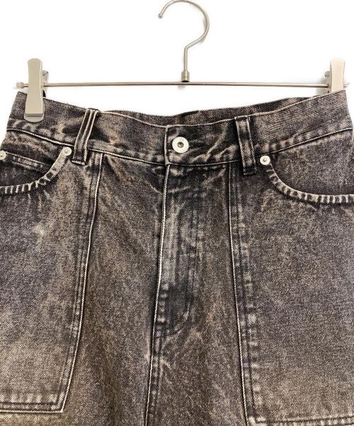 Ameri（アメリ）Ameri (アメリ) MEDI 2WAY REMOVE DENIM PANTS ブラウン サイズ:26の古着・服飾アイテム