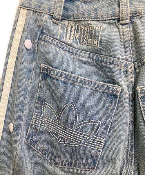 adidas（アディダス）adidas (アディダス) デニムパンツ ブルー サイズ:XSの古着・服飾アイテム