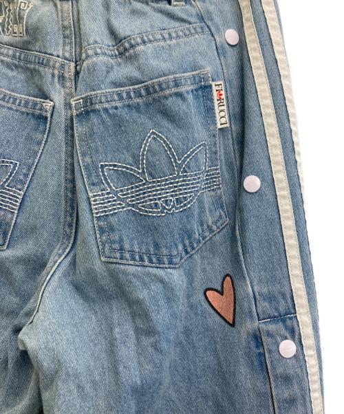 adidas（アディダス）adidas (アディダス) デニムパンツ ブルー サイズ:XSの古着・服飾アイテム